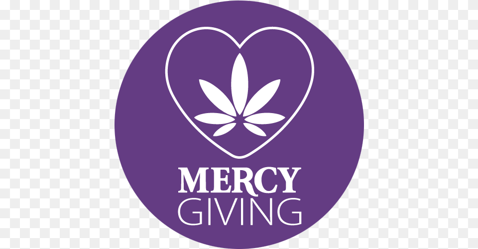 Home Mercy Wellness Of Cotati Hemp, Logo, Purple, Disk Free Png Download