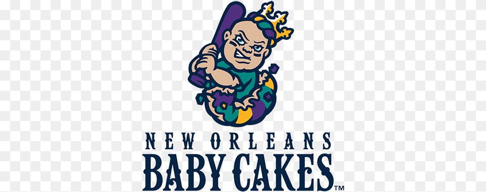 Home Miami Marlins New Orleans Baby Cakes, Face, Head, Person, Advertisement Free Transparent Png