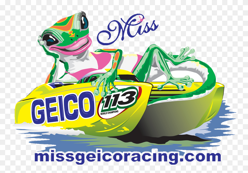 Home Miss Geico Racing, Water, Bulldozer, Machine, Inflatable Png Image