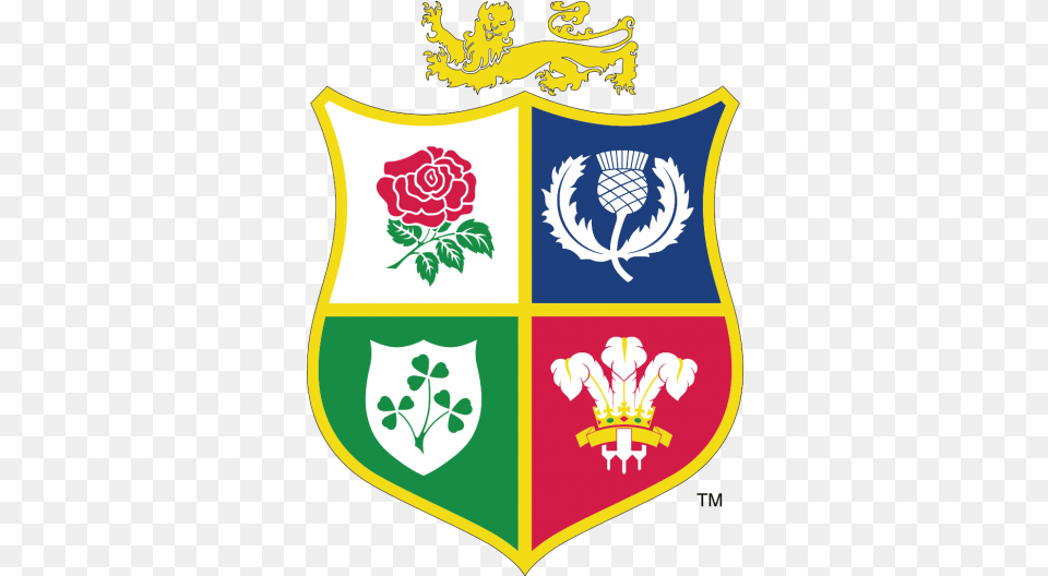 Home Nations Want Greater Share Of Lions Tour Profits British And Irish Lions Logo, Armor, Shield, Flower, Plant Free Png Download