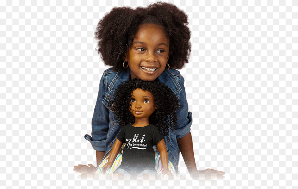 Home Natural Hair African American Dolls, Child, Person, Female, Girl Png