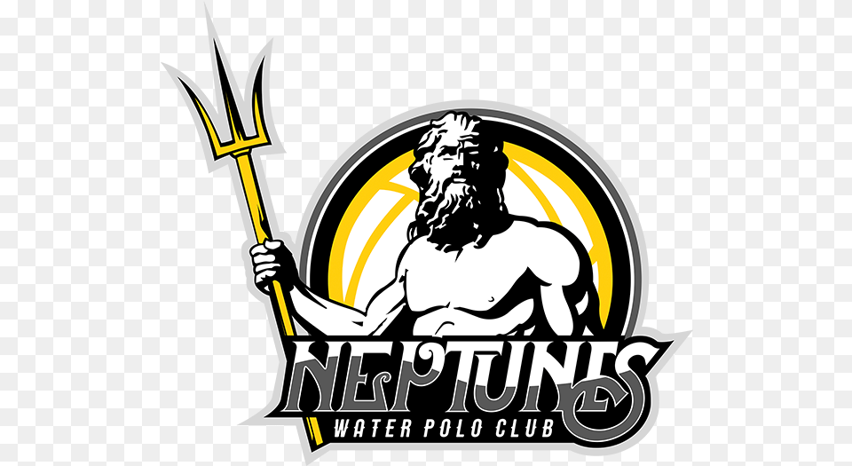 Home Neptunes Water Polo Winnipeg Graphic Design, Weapon, Trident, Person, Face Free Png
