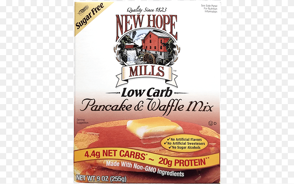 Home New Hope Mills Sugar Pancake Amp Waffle Mix, Advertisement, Poster, Food, Sandwich Free Transparent Png