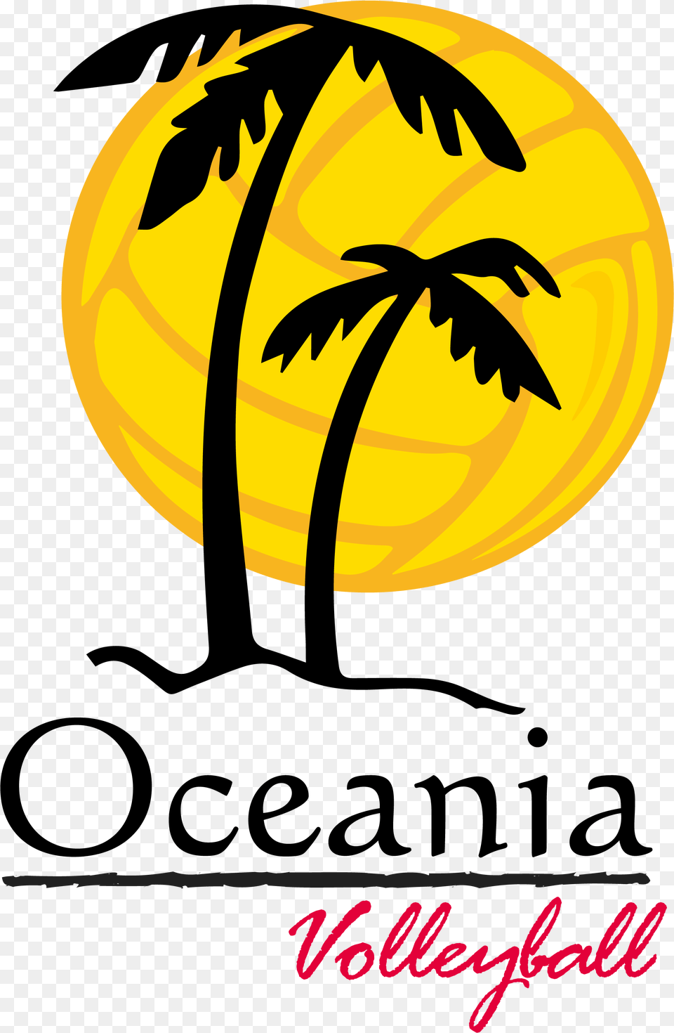 Home Oceania Volleyball Flamingo And Palm Tree Clip Art, Summer, Tennis Ball, Ball, Tennis Free Png