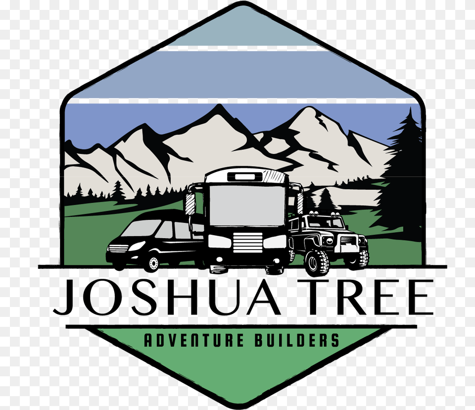Home Of Joshua Tree Adventure Builders Commercial Vehicle, Car, Transportation, Machine, Wheel Png
