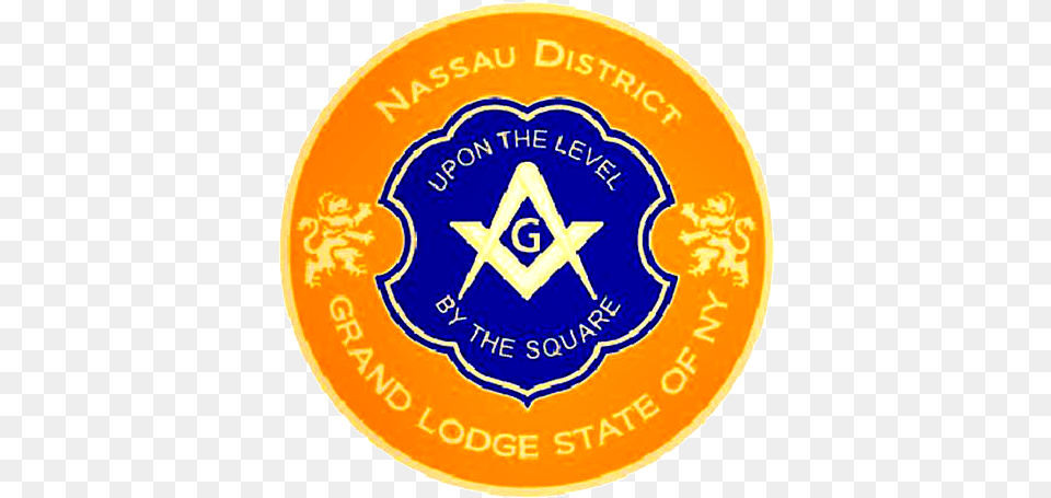 Home Of The Nassau Masonic District Grand Lodge Of New Language, Badge, Logo, Symbol, Disk Png Image