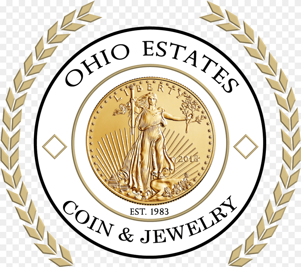 Home Ohio Estates Coin U0026 Jewelry Gold Silver Del Double Eagle Steakhouse, Logo, Person, Emblem, Symbol Png