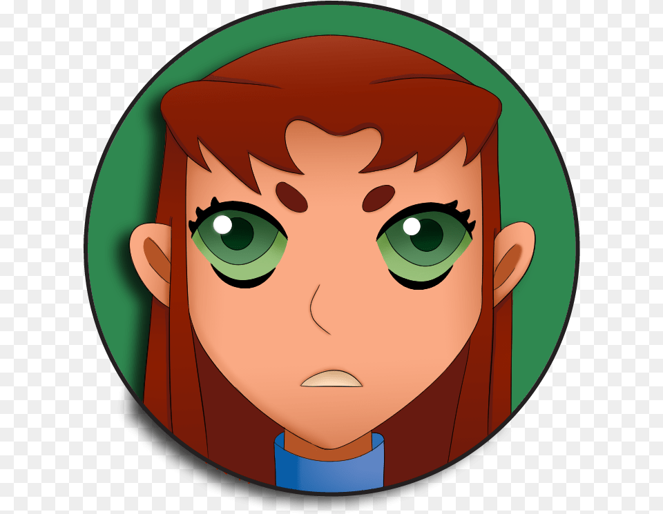 Home Pin Back Buttons Justice League Starfire Oliver Et Compagnie, Face, Head, Person, Photography Png