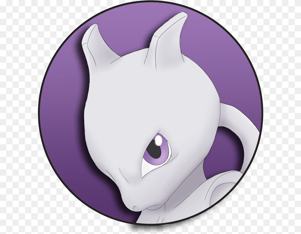 Home Pin Back Buttons Pokemon Mewtwo Pin Back, Purple, Animal, Cat, Mammal Png