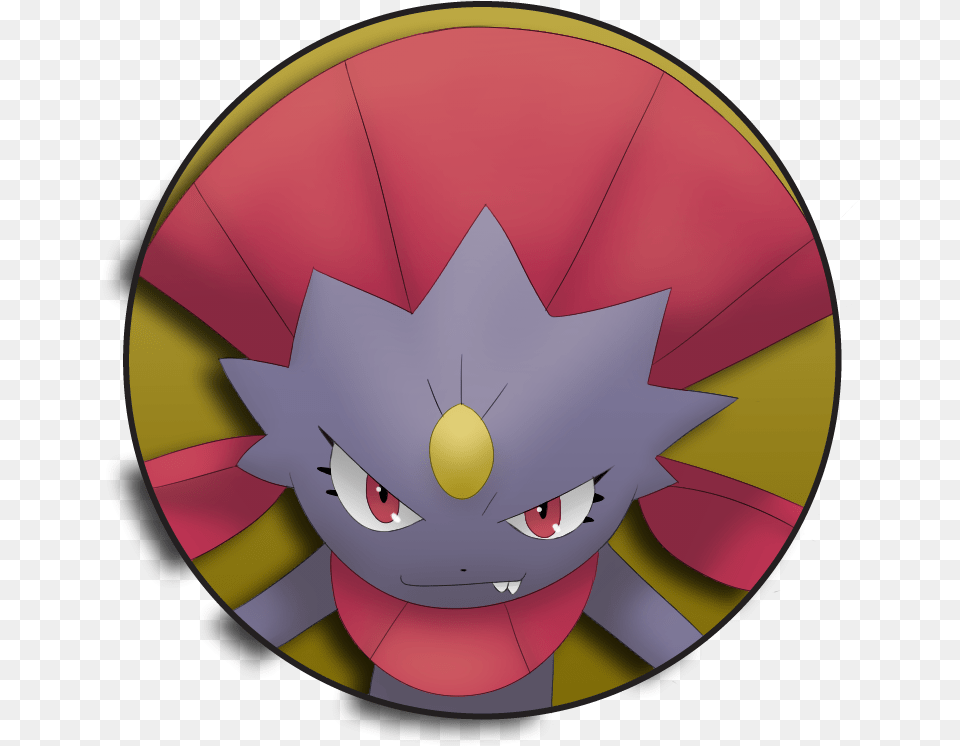 Home Pin Back Buttons Pokemon Weavile Pin Back Weavile, Armor, Disk Free Transparent Png