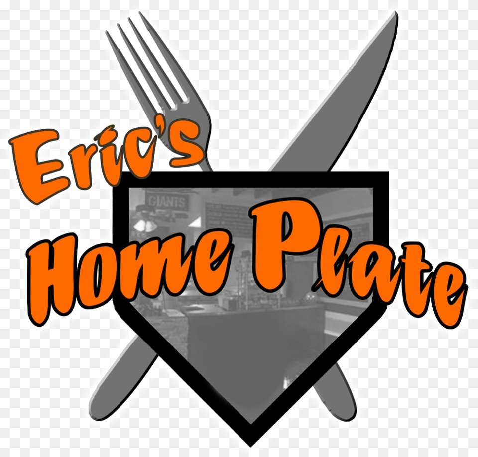 Home Plate Logo Eric39s Home Plate, Cutlery, Fork Png