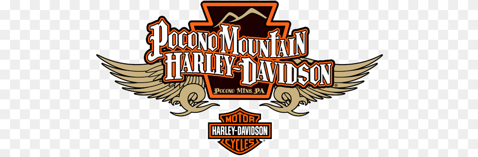 Home Pocono Mountain Harley Davidson Pocono Mountain Harley Davidson, Emblem, Symbol, Logo, Architecture Free Transparent Png