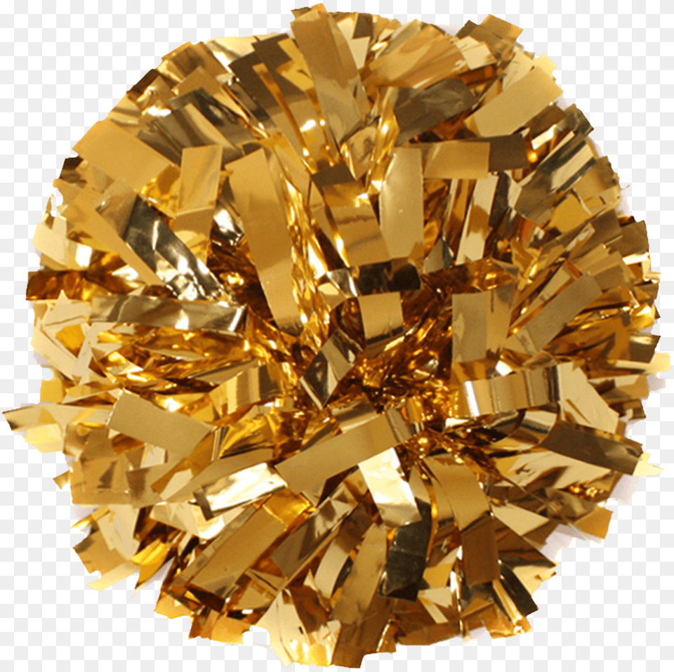 Home Poms Metallic Poms Metallic Gold Pom Gold Pom Poms, Accessories, Jewelry, Diamond, Gemstone Png Image