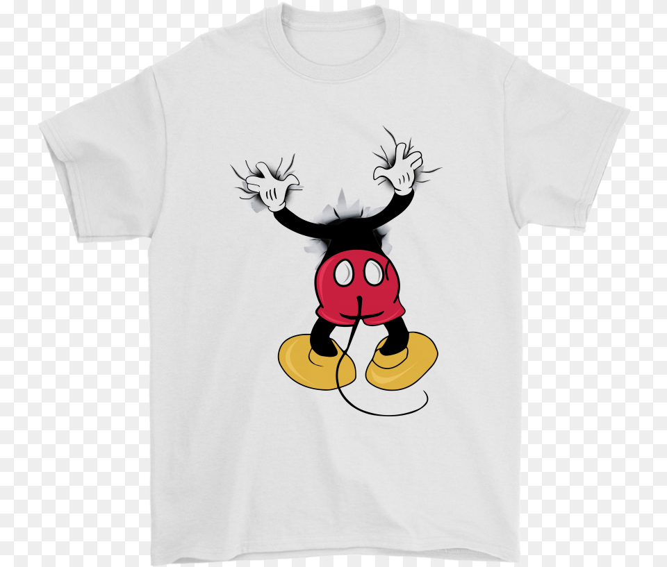 Home Products Funny Mickey Mouse T Shirt, Clothing, T-shirt, Baby, Person Free Png