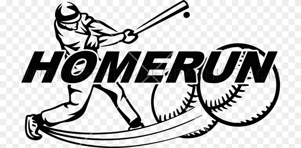 Home Run Swoosh Production Ready Artwork For T Shirt Printing, People, Person, Grass, Plant Png Image