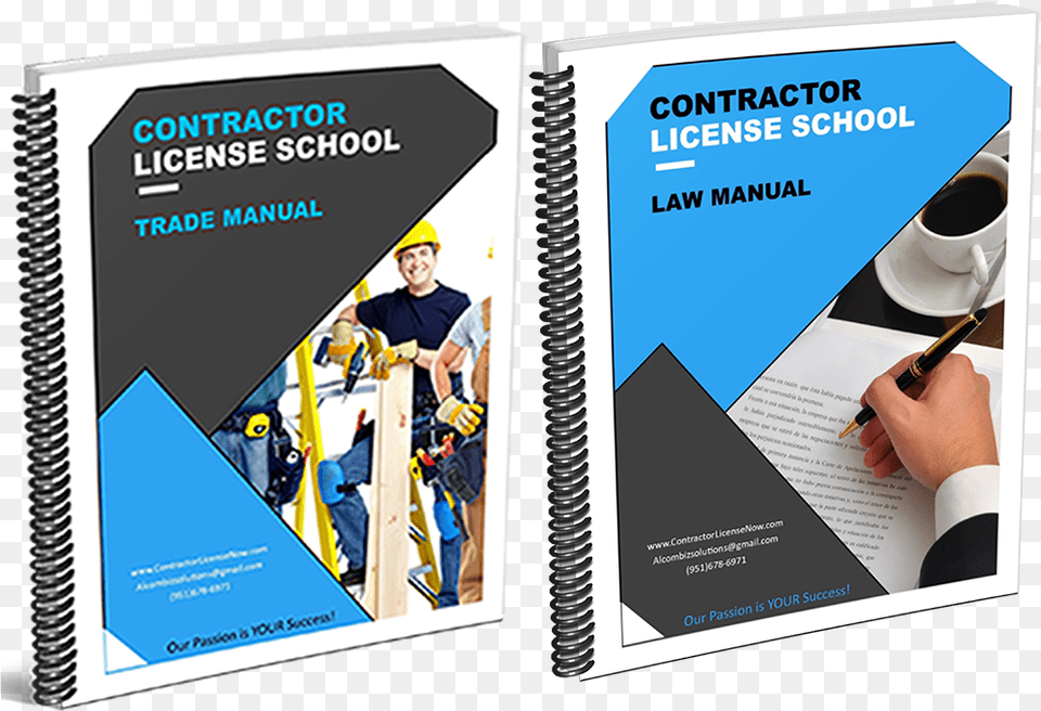 Home School Package 8 Book Contractor License School Contractors State License Schools, Advertisement, Poster, Publication, Person Free Png