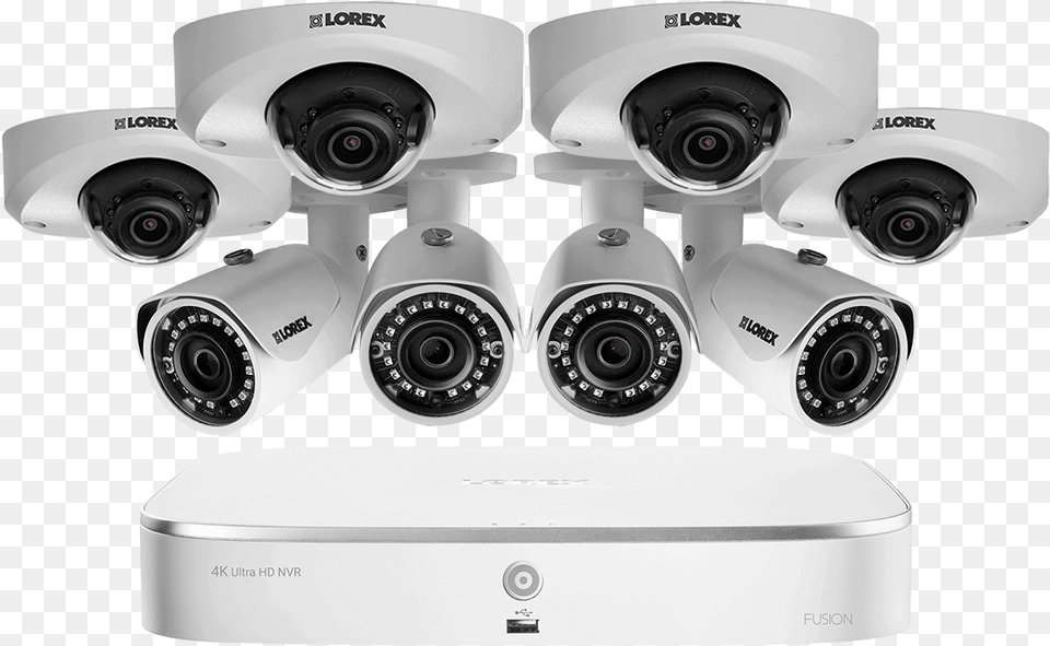 Home Security System Featuring Color Surveillance Camera, Machine, Wheel, Electronics Free Png Download