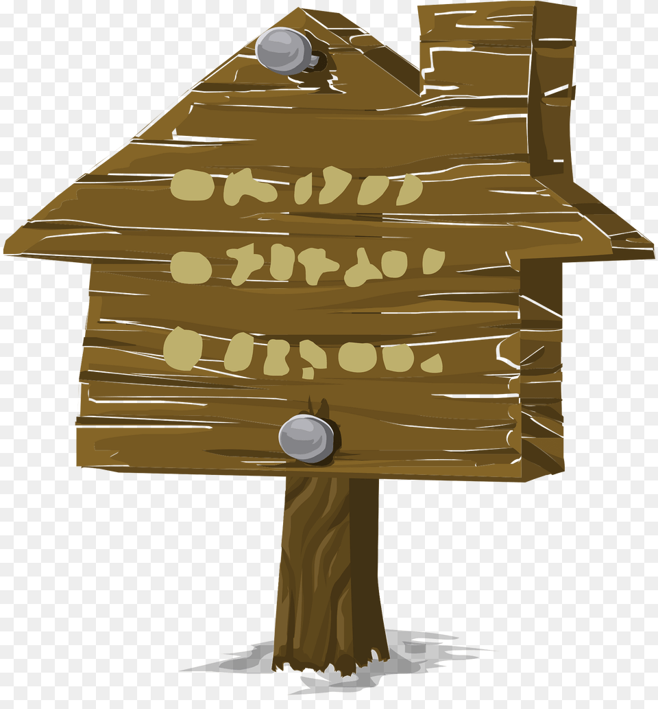 Home Sign Clipart, Wood, Person, Outdoors Free Png Download