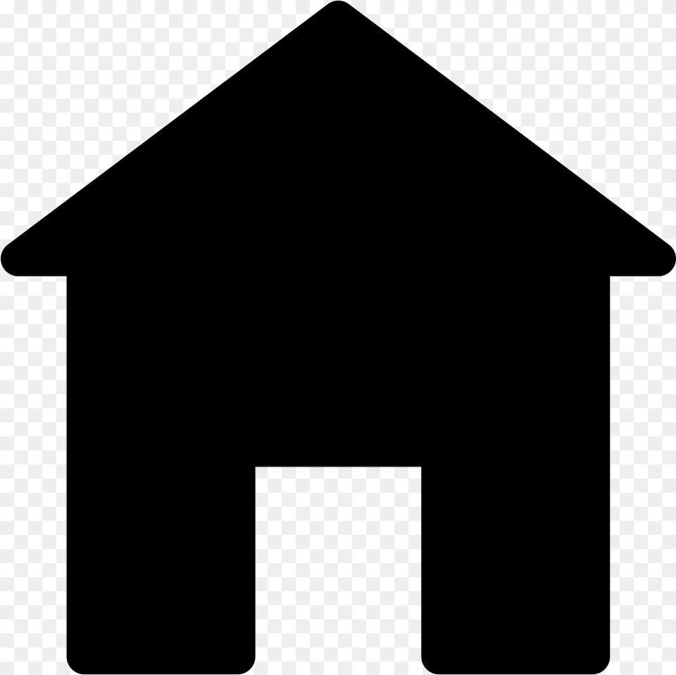 Home Silhouette Icon Free Download, Dog House, Outdoors Png Image