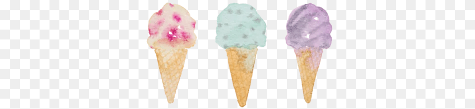 Home Simple Ice Cream Watercolor, Dessert, Food, Ice Cream, Soft Serve Ice Cream Free Png Download