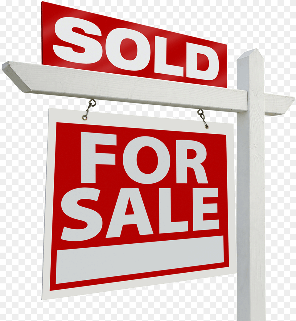 Home Sold Sign, Symbol, Bus Stop, Outdoors, Mailbox Png Image