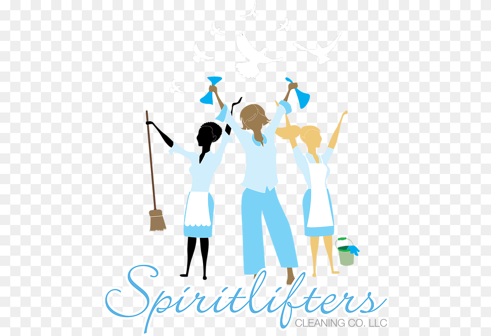 Home Spiritlifters Illustration, People, Person, Cleaning, Graduation Free Png Download