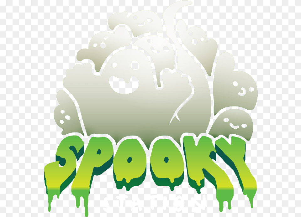 Home Spooky Station Spooky Station Game Logo, Art, Graphics, Green, Person Free Transparent Png