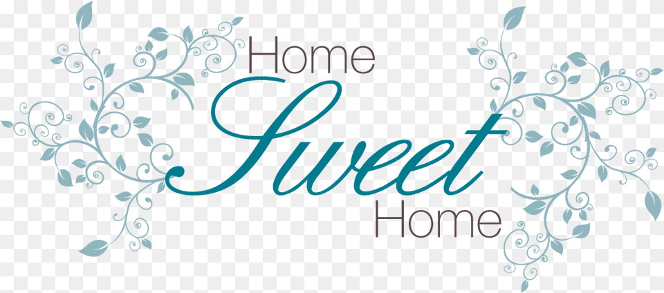Home Sweet Home, Art, Floral Design, Graphics, Pattern Free Png