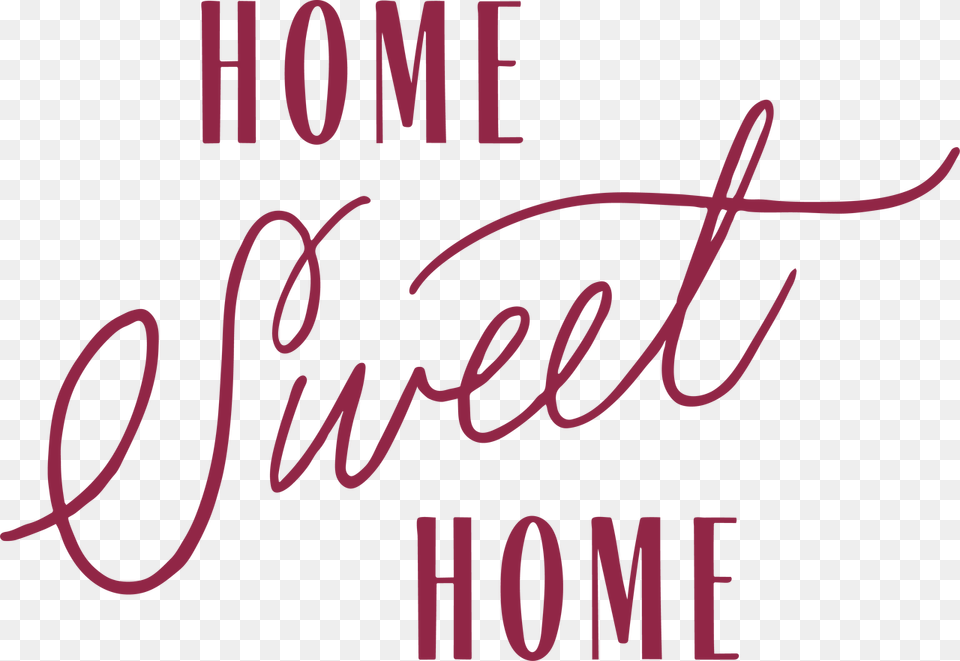 Home Sweet Home Calligraphy, Text, Cross, Symbol Free Png
