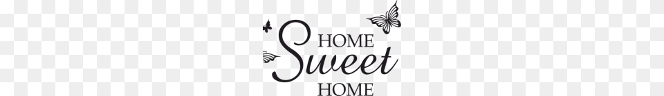 Home Sweet Home Clip Art Home Sweet Home Butterfly Dxf, Text Png