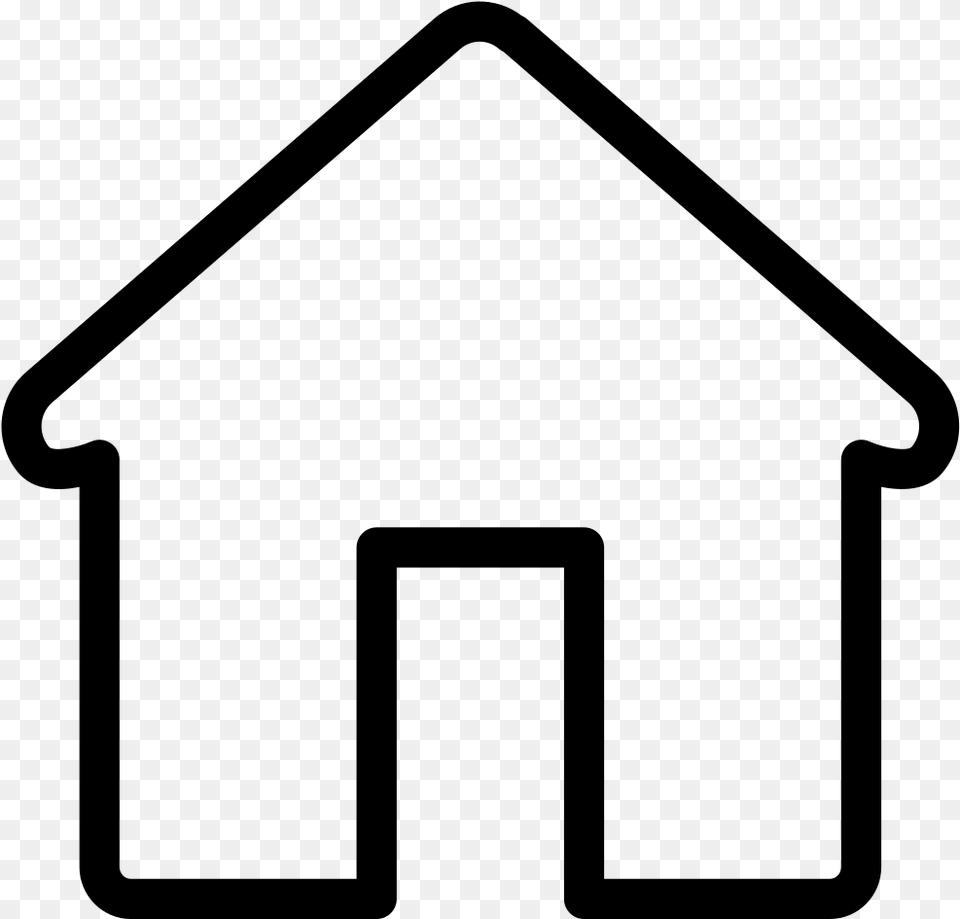 Home Sweet Home Transparent Background House Icon Transparent, Gray Free Png