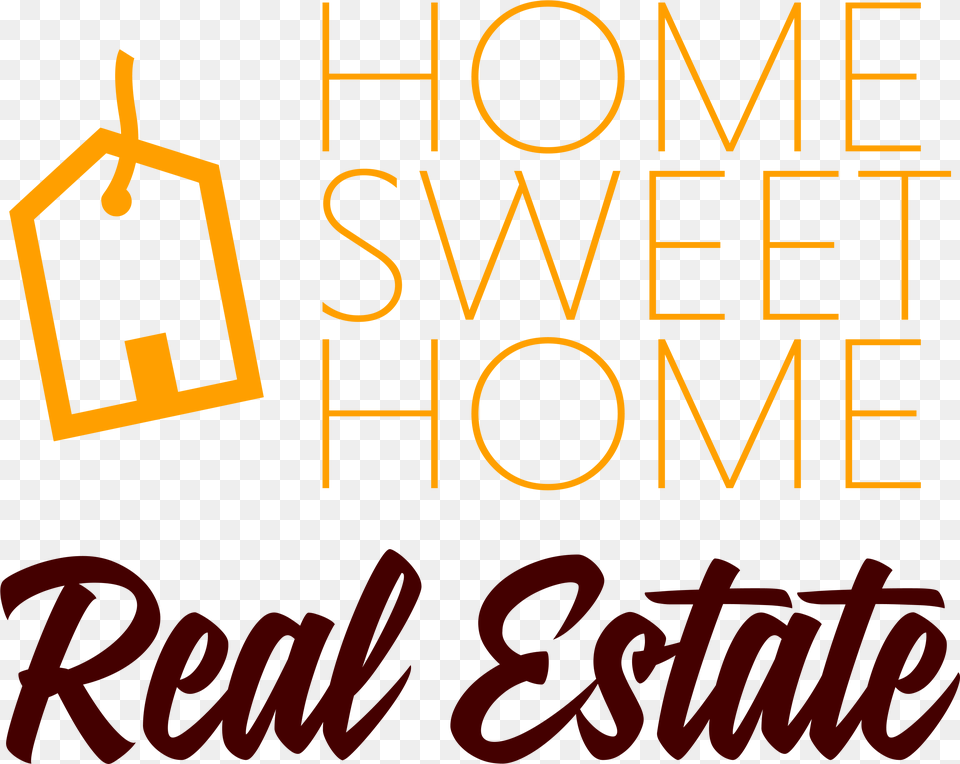 Home Sweet Real Estate Vertical, Text Free Png Download