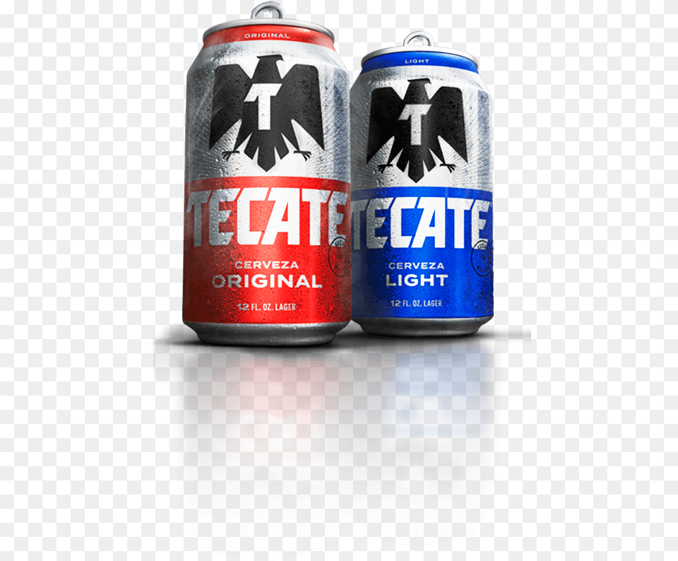 Home Tecate Beer Usa Tecate Light Y Roja, Alcohol, Beverage, Lager, Can Free Png