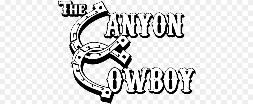 Home The Canyon Cowboy Tropang Potchi, Text, Stencil, Horseshoe Free Png Download