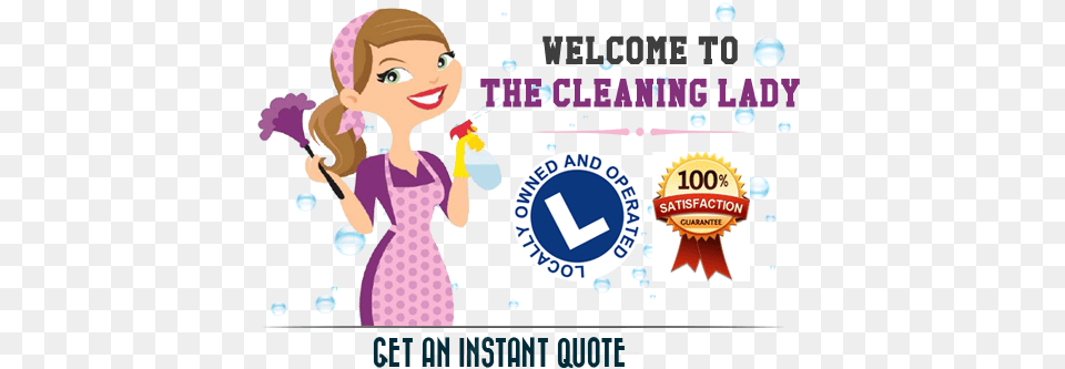 Home The Cleaning Lady Cleaning Lady, Person, Advertisement, Baby, Face Png Image