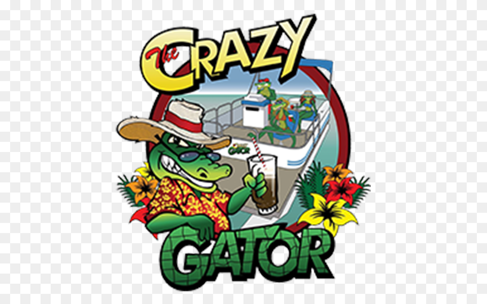 Home The Crazy Gator, Book, Comics, Publication, Person Free Transparent Png