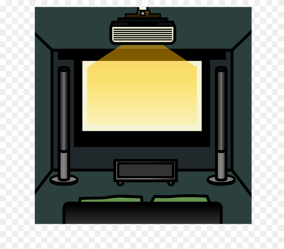 Home Theater Clipart, Electronics, Screen, Lighting, Computer Hardware Png