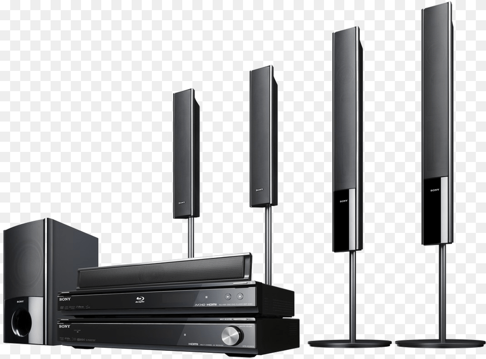 Home Theater System Picture Sony Home Cinema, Electronics, Home Theater, Speaker Free Transparent Png