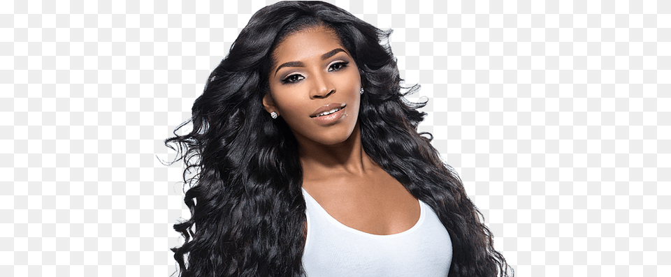 Home Transparent Virgin Hair Model, Black Hair, Person, Adult, Head Free Png Download