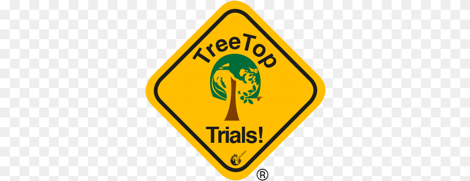 Home Treetop Trials Craufurdland Outdoor Activity Sign, Symbol, Road Sign, Person Png Image