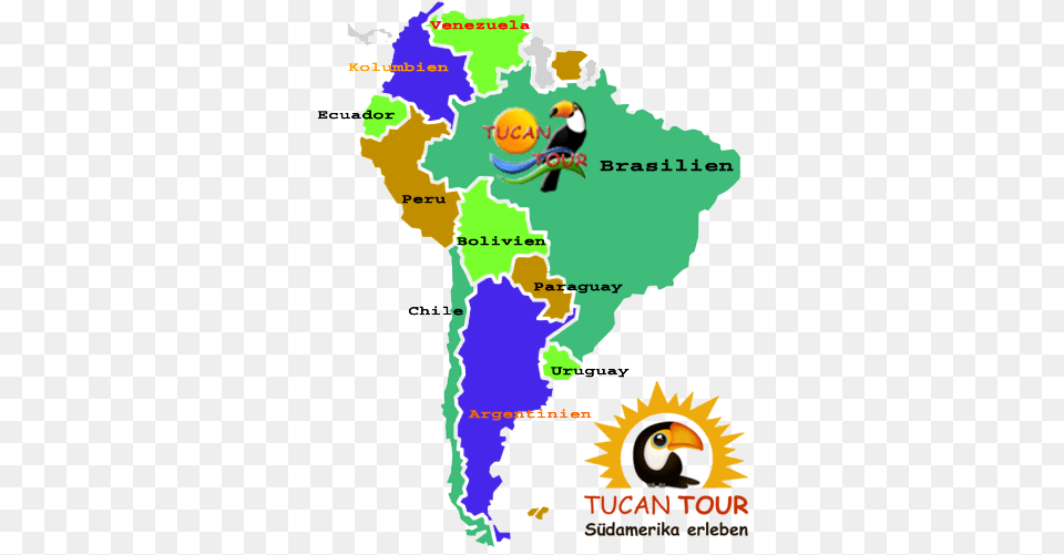 Home Tucan Tour Suedamerikareisen Map, Plot, Chart, Atlas, Diagram Free Transparent Png