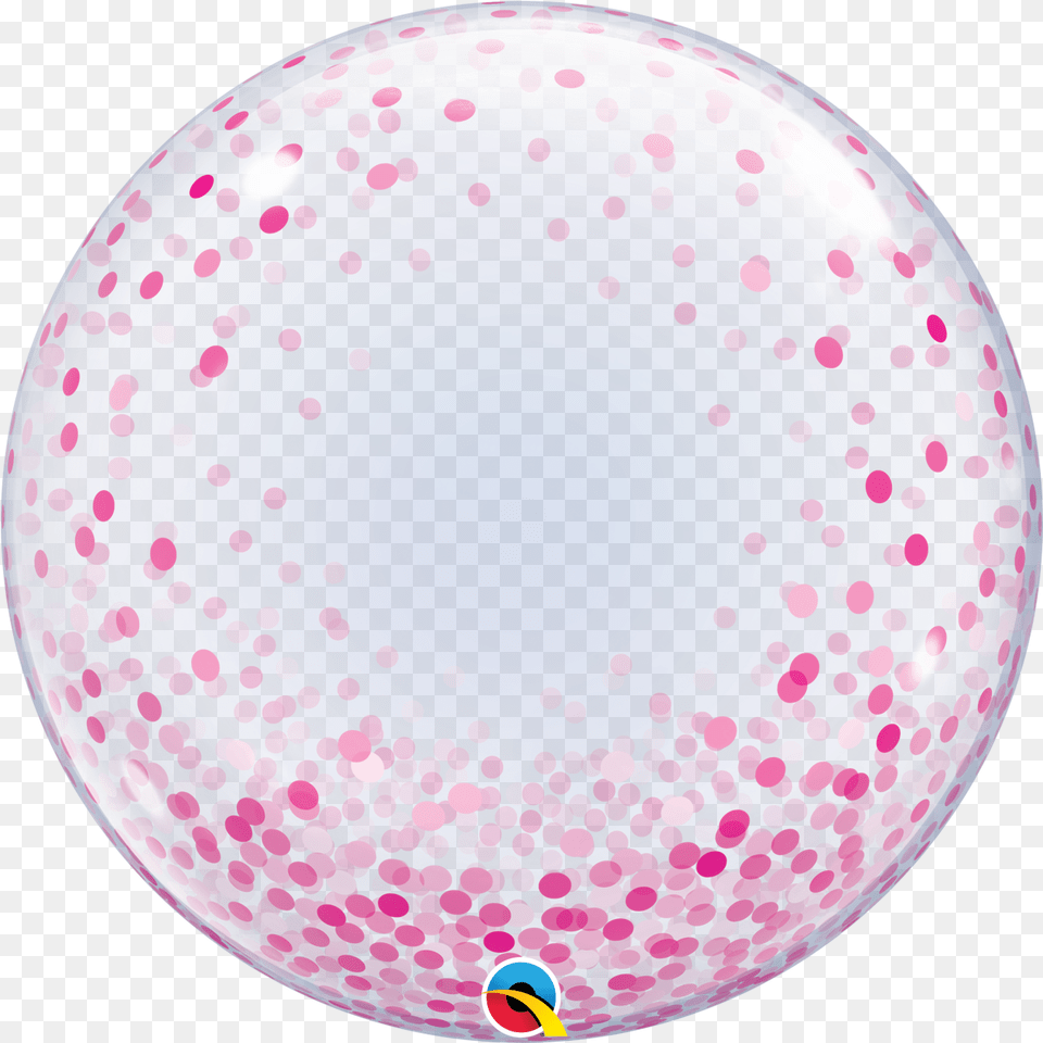Home U0026 Garden Gold Confetti Dots Qualatex 24 Deco Bubble, Balloon, Sphere Png Image