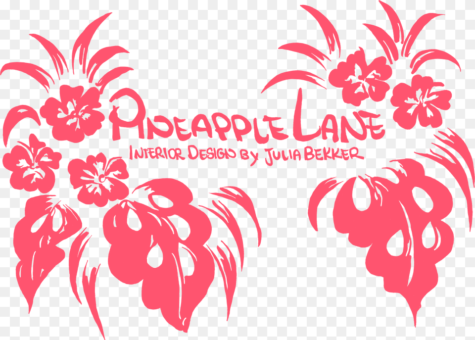 Home U2022 Pineapple Lane Interior Design By Julia Bekker Clip Art, Plant, Floral Design, Flower, Graphics Free Transparent Png