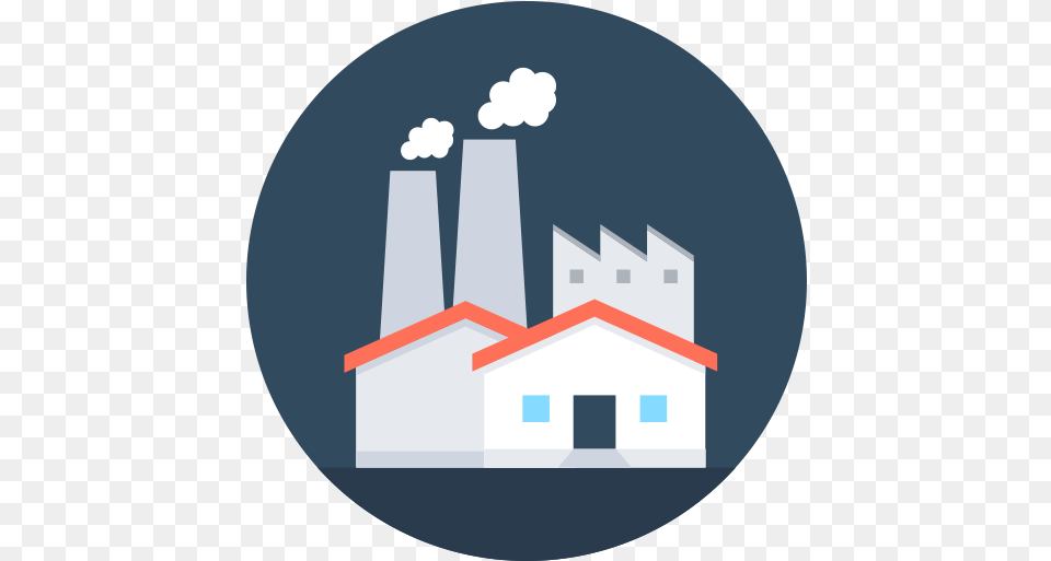 Home Vector Factory Icon, Architecture, Building, Power Plant, Disk Free Png