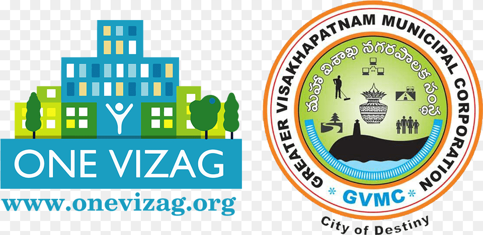 Home Vizag Smart City Logo, Badge, Symbol, Person, Architecture Free Transparent Png