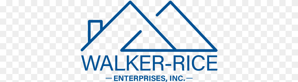 Home Walker Rice Enterprises Inc Vertical, Triangle Free Transparent Png