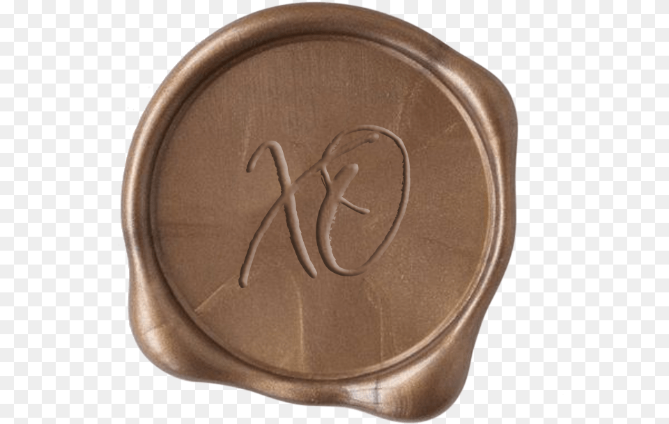 Home Wax Seal Sets Xo Seal, Wax Seal, Bronze, Plate Png Image
