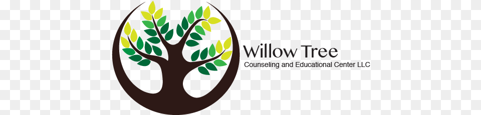 Home Willow Tree Counseling And Educational Center Emblem, Green, Leaf, Plant, Vegetation Free Png Download