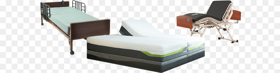 Homecare Beds Medline Bedbasic Semi Electric, Furniture, Bed, Mattress, Chair Free Png