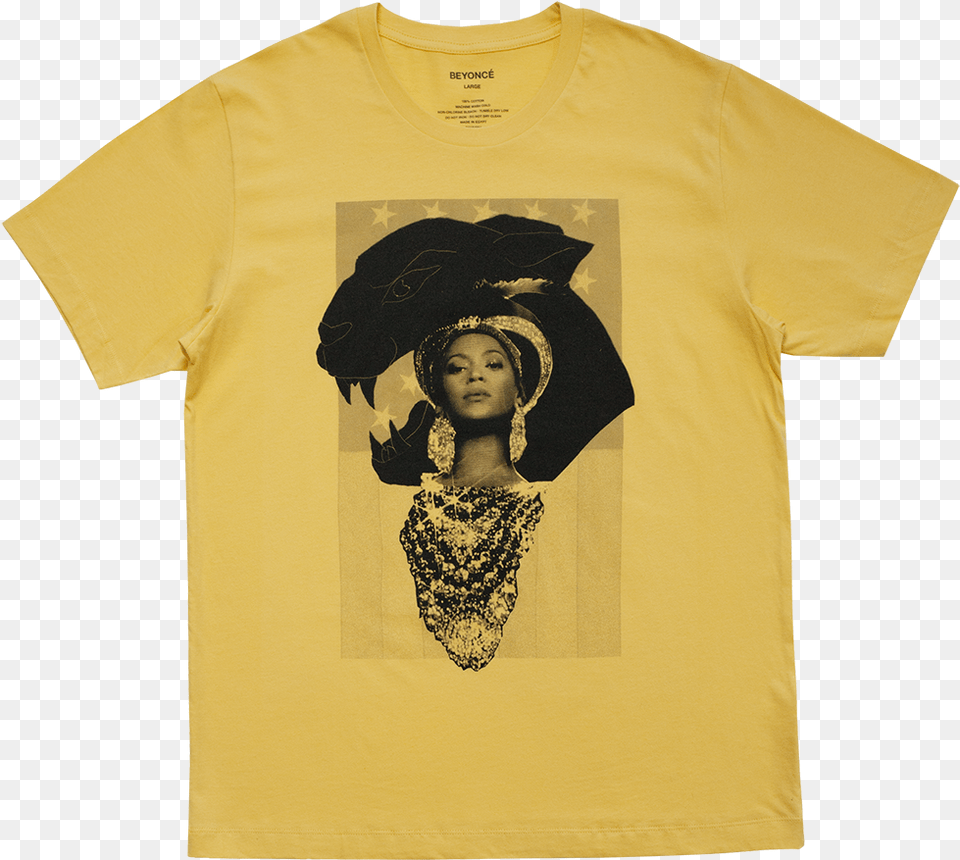 Homecoming Collage Gold Tee Beyonce Homecoming Merch, Clothing, T-shirt, Adult, Wedding Free Png